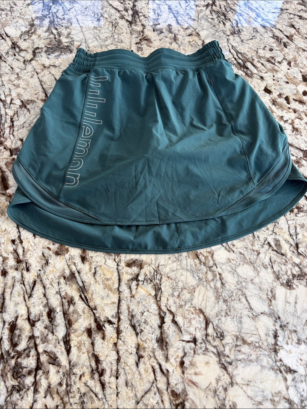 lululemon athletica Teal Logo Skort